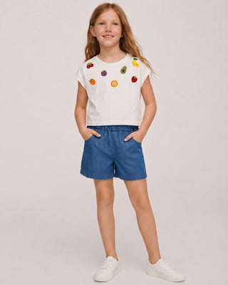 MIXED FRUITS "SUMMER JOY" PREMIUM 2'Lİ ŞORT-TAKIM