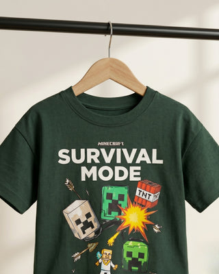 Minecraft Survival Mode %100 Pamuk 2'li Takım