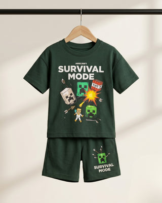 Minecraft Survival Mode %100 Pamuk 2'li Takım