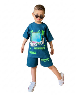 Minecraft 3D Creeper 2'li Takım