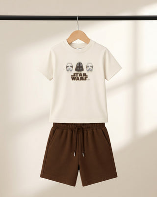 Star Wars Çift Taraflı Baskılı Şort Seti