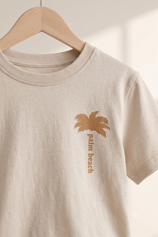 Minik Gezgin Palm Beach Kargo Cepli Pamuklu Takım