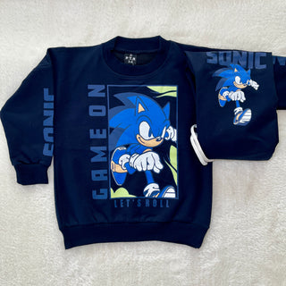 Sonic Baskılı İkili Takım
