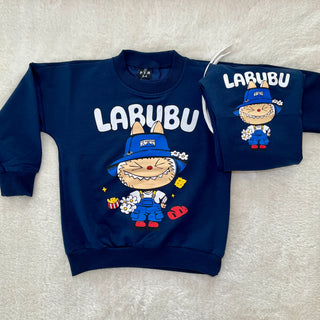 Labubu Baskılı İkili Takım