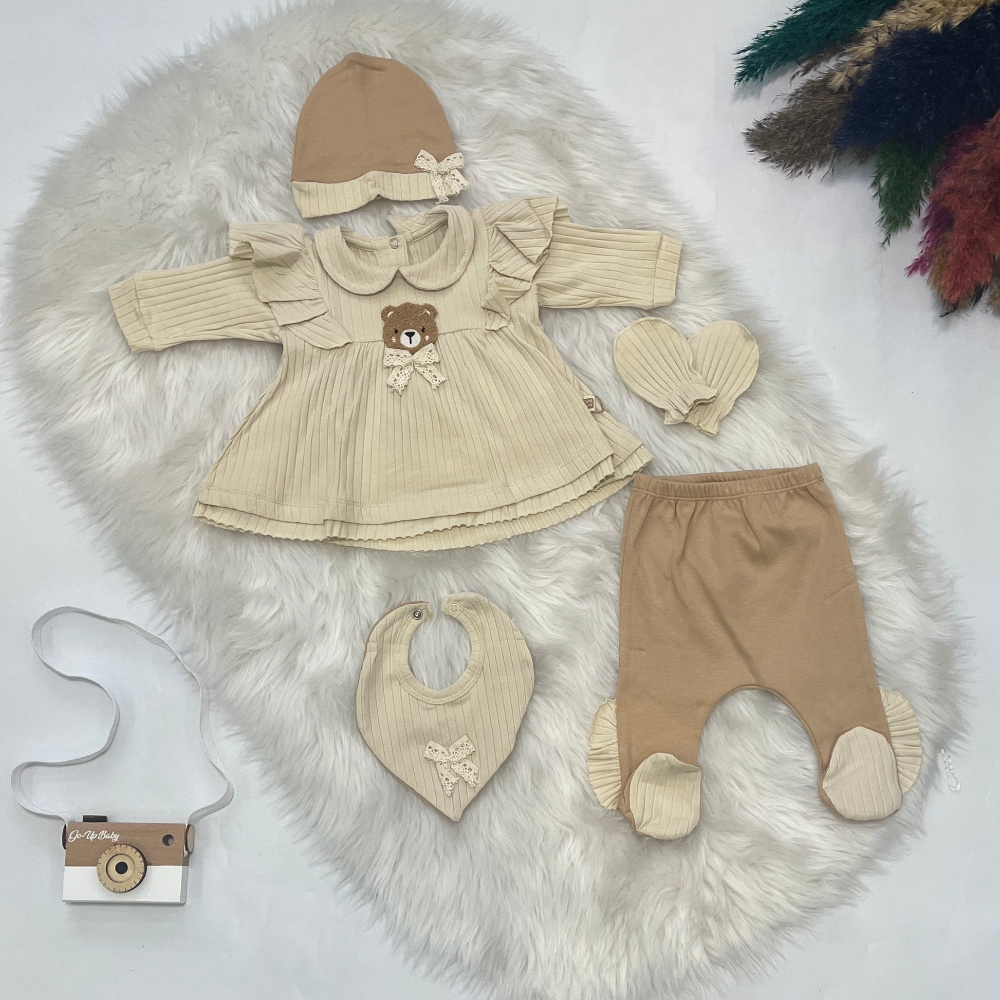 Cute Bear 5'li Set